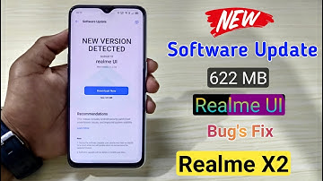 New Software Update (622MB) Received in Realme X2 | Realme UI Update, Bug