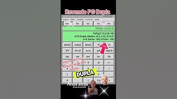 Revendo PG Dupla na minha Super Calculadora #Python #matematica #programaçao  #anosatrás