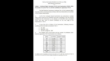SSC Chsl 2022 tier 1 categories  wise cut off #ssc #ssc chsl#2022 #trending #viral #video#shorts