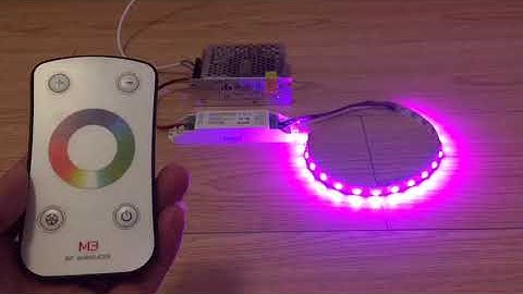 燈帶 無線調光遙控器 RGB LED Light Strip Wireless Dimming Remote Control
