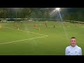 Fussballtraining: Torschusstraining - 2 Abschlüsse nach einstudierten Passabläufen