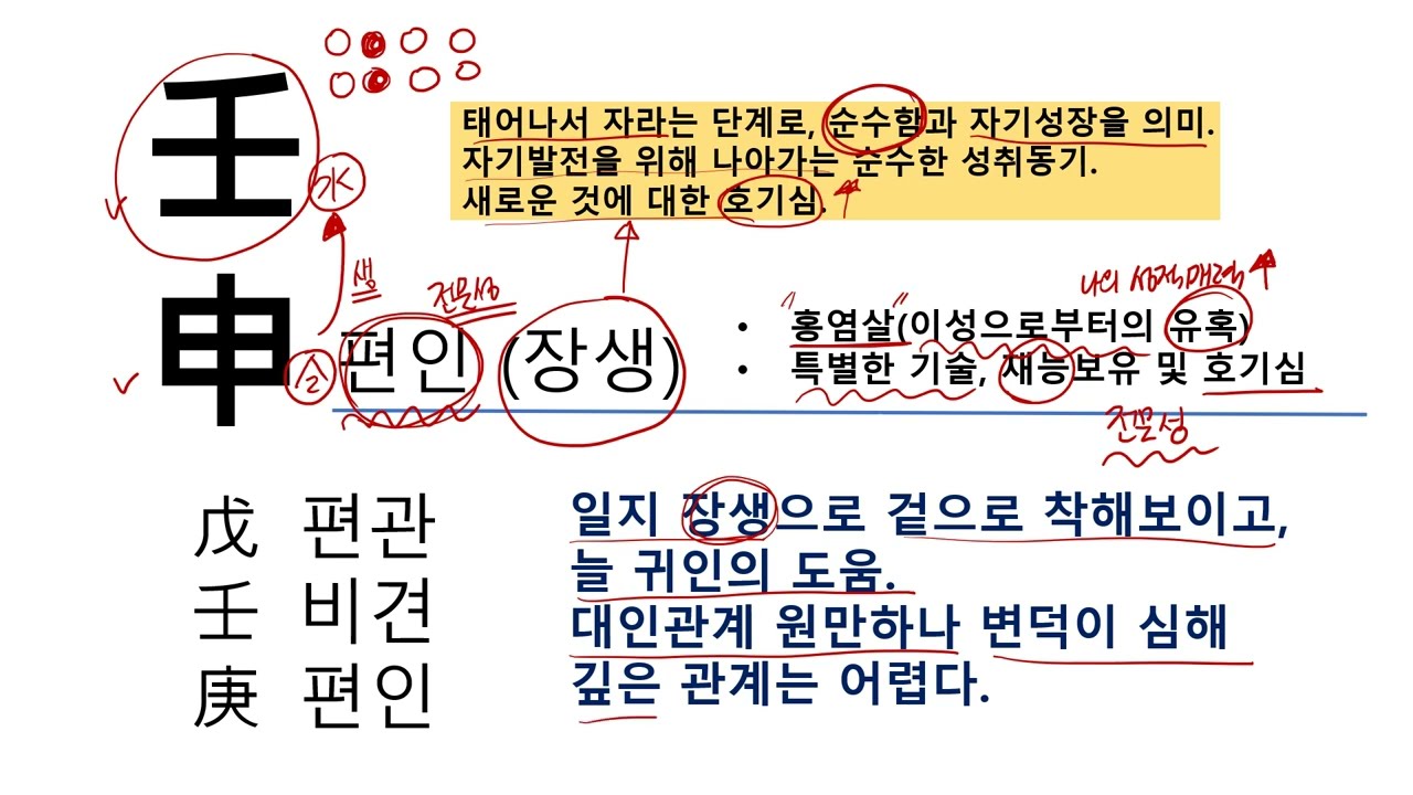 壬申일주(임신일주) 전문성을 기르자!