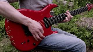 Ruin Of Space - 17 Guitar Playthrough Carvin Dc727 7 String Electric Guitar