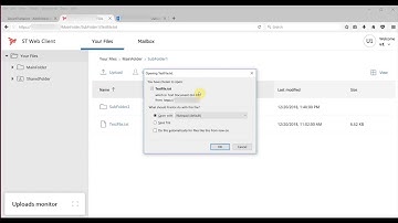 Demo | SecureTransport Web Client – Direct Links