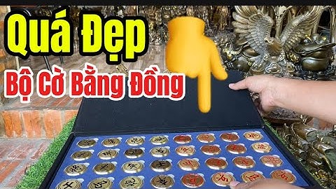 Lục lạc bằng đồng _ Bộ cờ bằng đồng #doco #doxua 