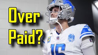 Did the Detroit Lions OVERPAY Jared Goff?
