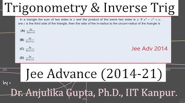 #03 || JEE Adv 2014 || Trig/Inverse Trig || Problem and Solution || Hindi