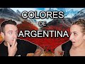 ESPAÑOLES REACCIONAN a 🇦🇷 COLORES DE ARGENTINA a 4K vista de Drone VO CHANNEL