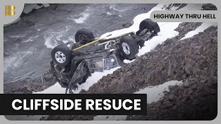 Highway Cliff Recovery - Highway Thru Hell - S02 Ep09 - Reality Drama