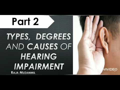 Causes of Hearing Impairment | Fully Explained with the Types