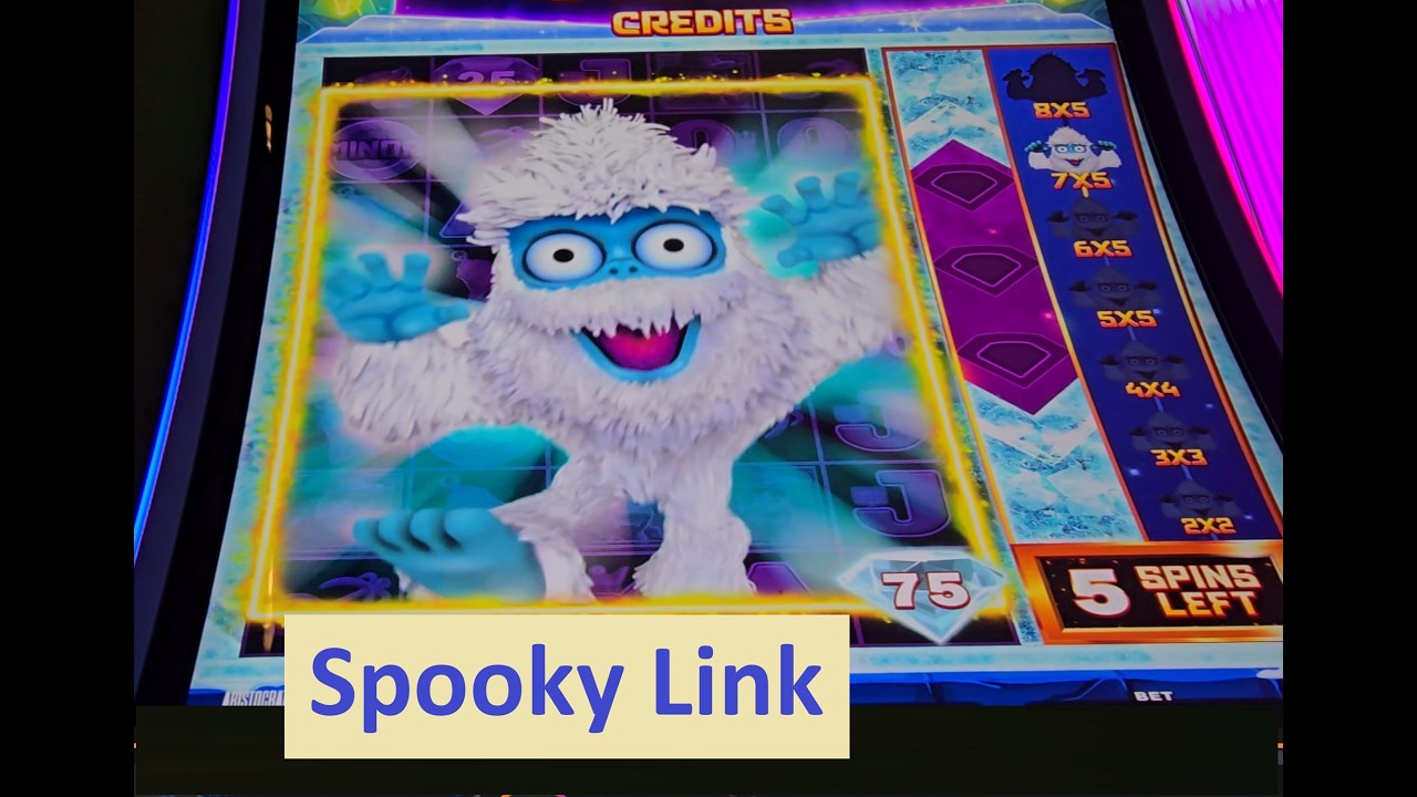 The Big Win on Spooky Link Slot!! Aristocrat Game