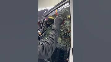 Window Tinting Lexus GX with 20% Premium Film #windowtint #tutorial #asmr #satisfying #asmrvideo