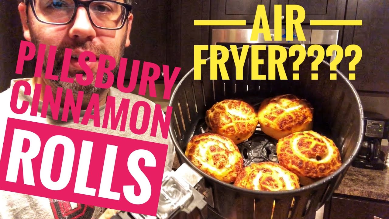 How To Bake Pillsbury Cinnamon Rolls In An Air Fryer YouTube How to bake pillsbury cinnamon rolls in an air fryer youtube