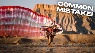A Silly But Common Mistake NEW Paramotor Pilots Always Make