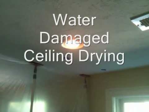 Water Damaged Ceiling Drying Wet Dry Out 978 392 1895 Water Damaged Ceiling Drying Wet Dry Out 978 392 1895