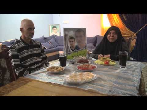 اربعة سنوات بانتظار المعتقل الشاب حسين القميش على مائدة افطار شهر رمضان الابن الوحيد للعائلة