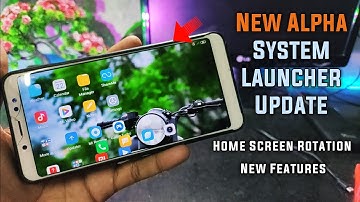 MIUI 11 New Alpha System Launcher Update | 2 New Features | Home Screen Rotation | Animation Change