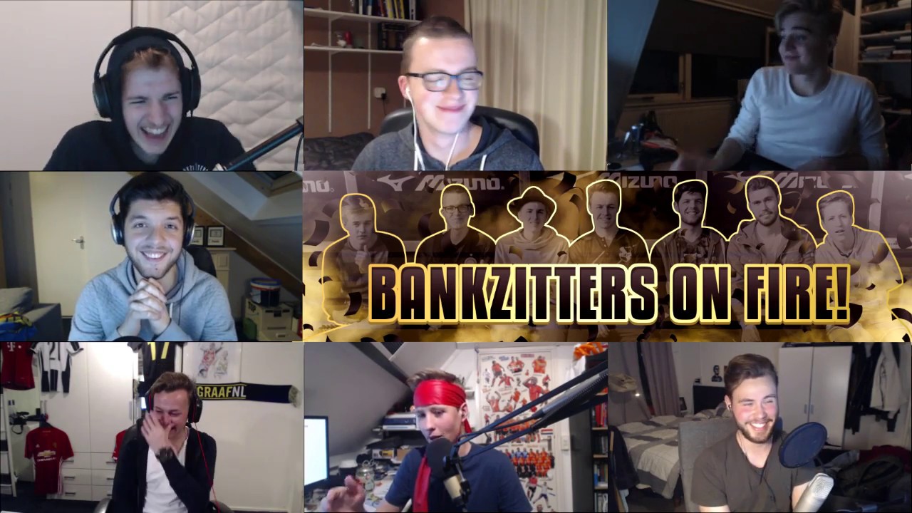 Bankzitters On Fire De Officiële Bankzitters Live Show Youtube