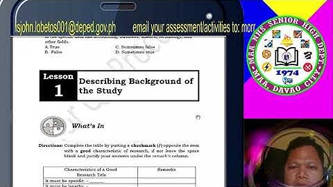 PRACTICAL RESEARCH 2  Q1 MODULE 6