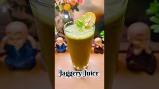 Refreshing Jaggery Juice 🥤♥️ #juice #gudsharbat #drink #jaggery #ytshorts