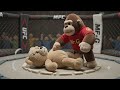 The Plushweight Championship: Teady vs. Mr. G (MMA Showdown)