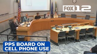 PPS school board weighs in on cell phone use in the classroom, possible district-wide policy to c...