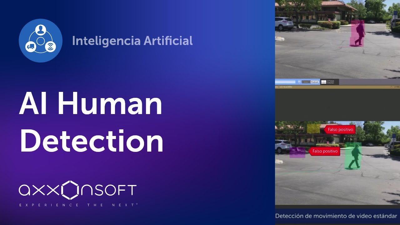AI Human Detection by AxxonSoft - YouTube