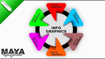 Infographic design in coreldraw | How to create infographic design | Coreldraw tutorial