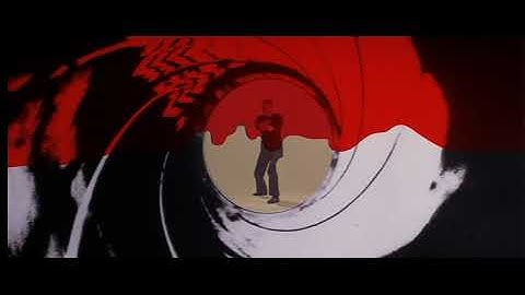 James Bond - Moonraker Gunbarrel
