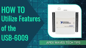 Hardware Demo of National Instruments USB-6009
