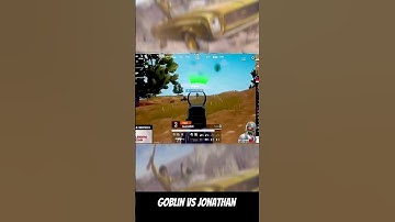 Goblin vs Jonathan Pure 1v1 #shorts #bgmi #gaming #1v1 #goblin #jonathan