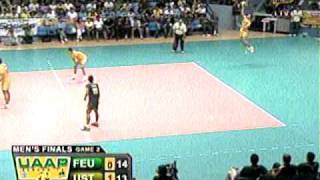 UST vs FEU UAAP 73 Men's Volleyball Finals (Game 2 Set 2)