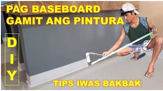 Paano Mag Baseboard Gamit Ang Pintura At Tips Iwas Bakbak Paint