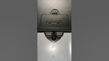 How To Open Car Trunk Manually | Trunk Open Manually | #youtube #automobile #mechancial #ytshorts