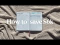  how to save 6000 like actually  aja dang  savings plan