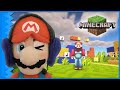 THIS PART IS TRICKY! [MARIO PLAYS MINECRAFT SUPER MARIO COURSE]