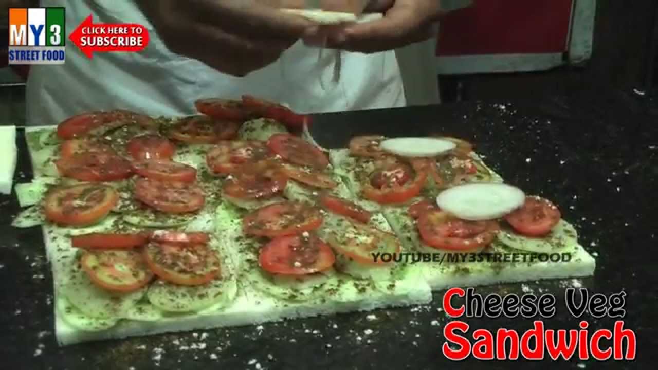 CHEESE VEG SANDWICH - Kolhapuri Street food - World Street food street food | STREET FOOD