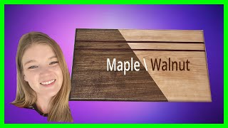 Maple and Walnut cutting board by Butch's Building Blocks 1,708 views 1 year ago 10 minutes, 3 seconds