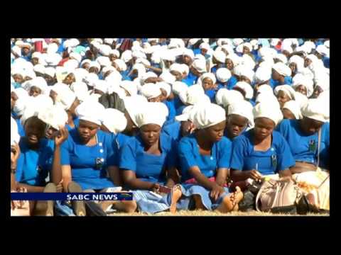 ZCC's Bishop E. Lekganyane urges tolerance to thousands in Moria