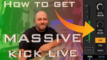 Get better Bass Drum - Live Sound Tips - DIY Digital Kick Trigger in your console