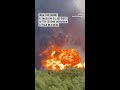 Huge fire burns at Moscow oil refinery after second Ukrainian attack in a week