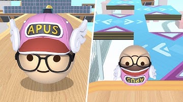 🧢 Sky Rolling Ball 3D 🏐 Gameplay Level 117 to 118 Walkthrough Android, iOS