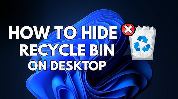 How To Hide Recycle Bin On Desktop In Windows 11