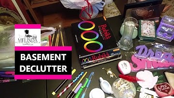 MY BASEMENT DECLUTTER CONTINUES: WHAT