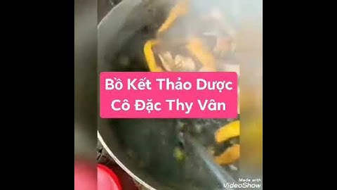 Tiếp tục nấu dầu gội bồ kết thảo dược cô đặc Thy Vân trị rụng tóc, trị gàu nấm ngứa, kích thích mọc