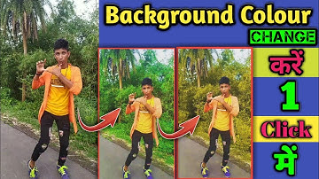 Video background colour change kaise kare || Tiktok video background colour change tutorial