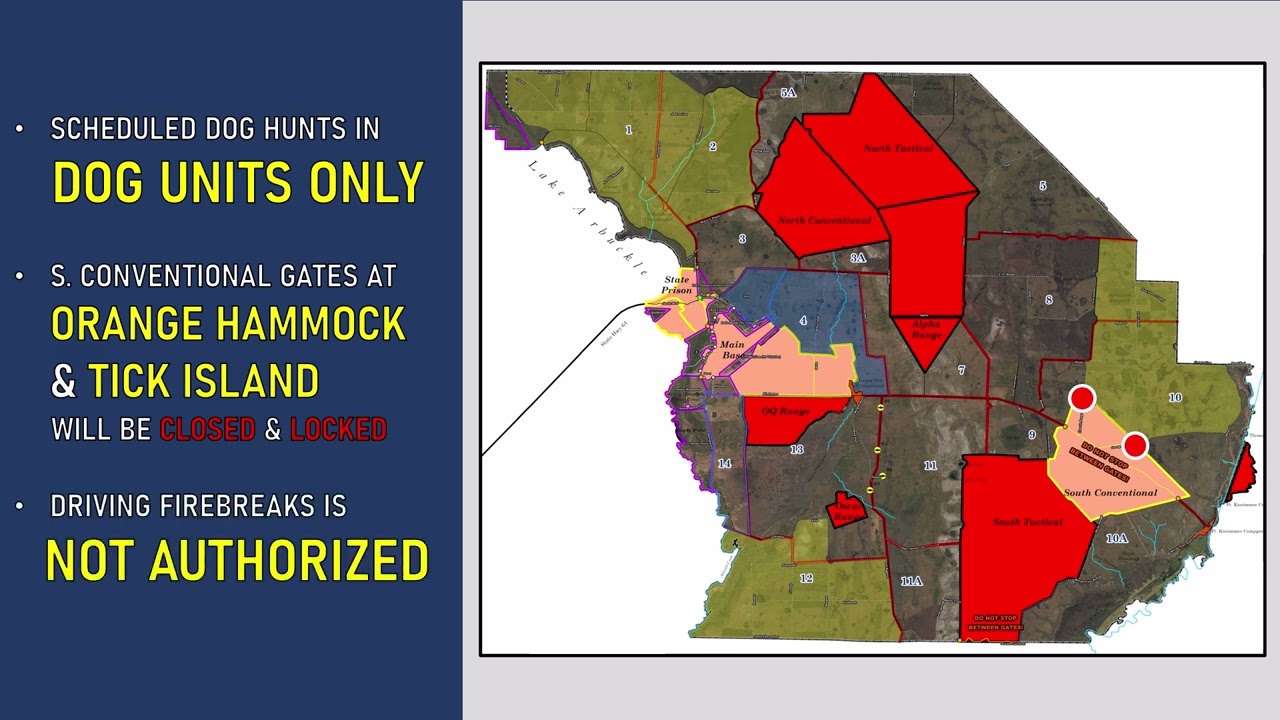 2025-2026 Avon Park AFB Dog Hunt Briefing