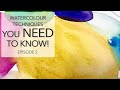 Beginner watercolour techniques you need to know episode 2