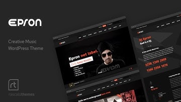 Epron - Music Theme for WordPress Free Download