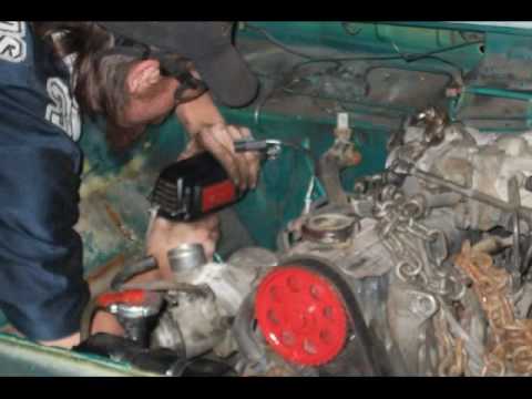 75 ford courier 2.3 turbo motor out of a 88 thunderbird tc